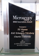 The microscopy award, nice and shiny