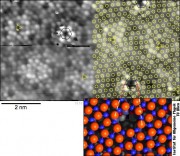 An oxide with “holes”: alumina on a Ni3Al surface